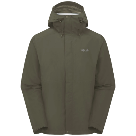 Rab Downpour Jacket férfi dzseki zöld