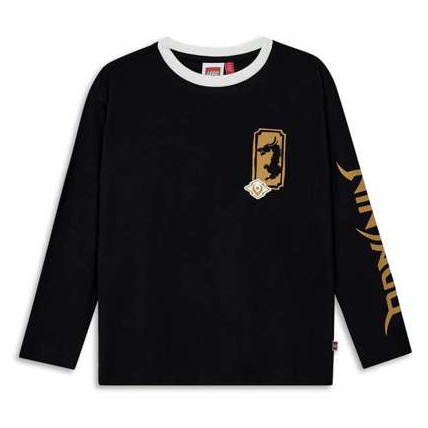 Lego Wear Lwtaj 709 Black gyerek póló fekete Black