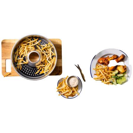 Omnia Perforated Baking Tray lyukacsos fémlemez