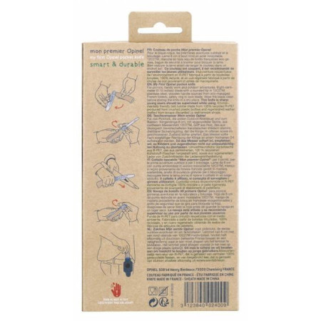 Opinel VRI N°07 My first buk + pouzdro na opasek zsebkés