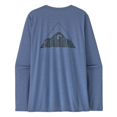 Patagonia W's L/S Cap Cool Daily Graphic Shirt - Lands női póló