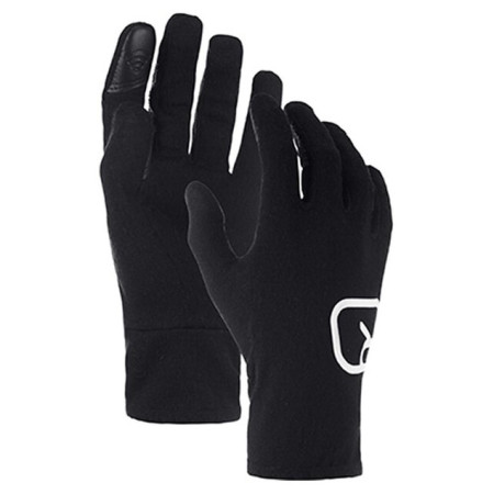 Ortovox W's 185 Rock'n'Wool Glove Liner női kesztyű fekete