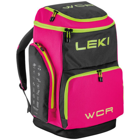 Leki Skiboot Bag WCR / 85L cipőhuzat rózsaszín neonpink-black-neonyellow