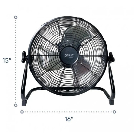 GoSun Breeze 12 V napelemes + 12 V ventilátor ventilátor