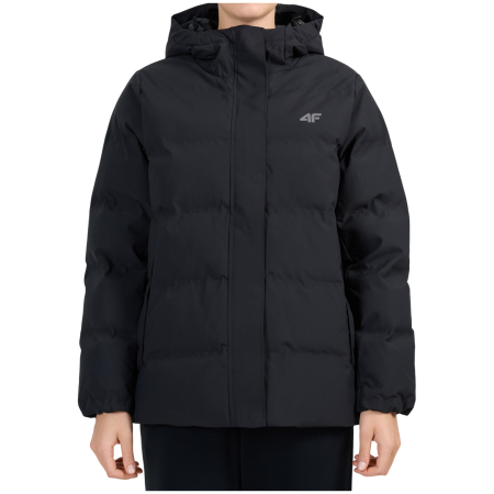 4F Down Jacket F0927 női télikabát fekete Deep Black