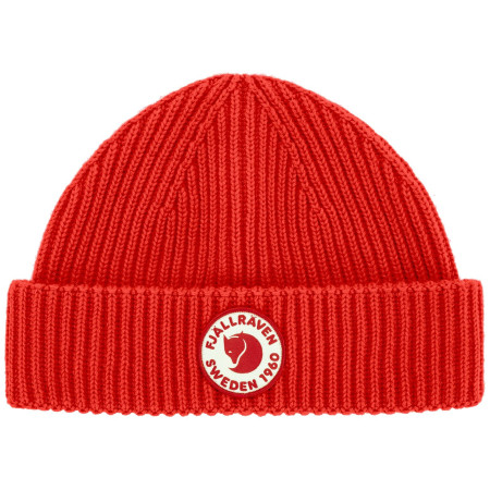 Fjällräven 1960 Lite Logo Hat téli sapka piros True Red