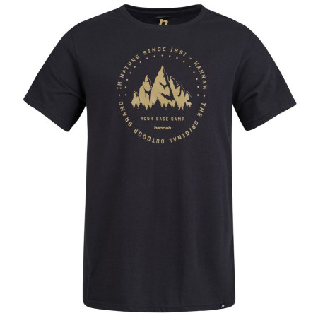 Hannah Greg 2023 férfi póló fekete/szürke Anthracite