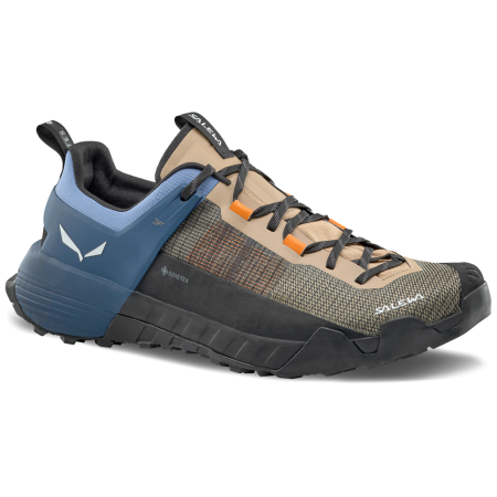 Salewa Wildfire Nxt Gtx M férfi túracipő bézs/kék Quicksand/Dark Denim