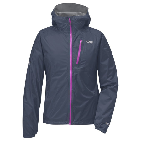 Dámská bunda Outdoor Research Women's Helium II Jacket szürke/lila