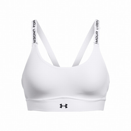 Under Armour Infinity Mid 2.0 Bra melltartó fehér/fekete white/black