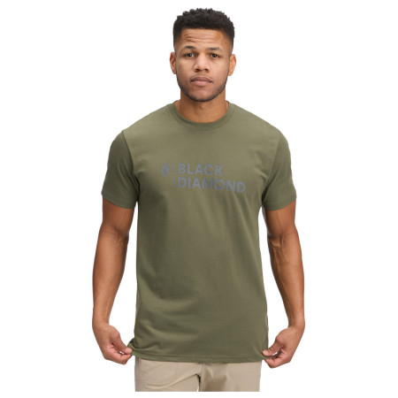 Black Diamond M Mini Stacked Ss Tee férfi póló