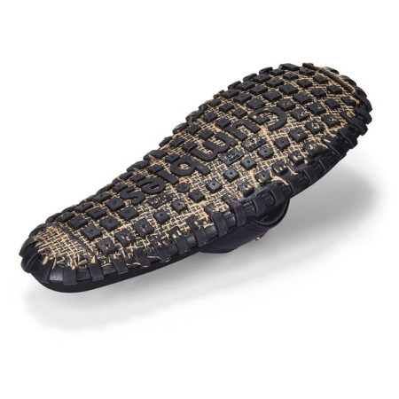 Gumbies Vegovert Black flip-flop