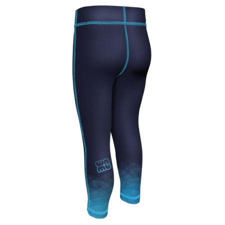 WAMU Mozaika dark blue gyerek leggings