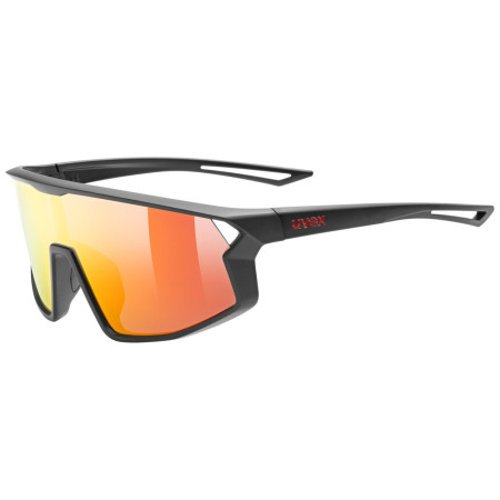 Uvex Skyryse Jr. gyerek napszemüveg fekete/piros Black Matt/Mir.Red