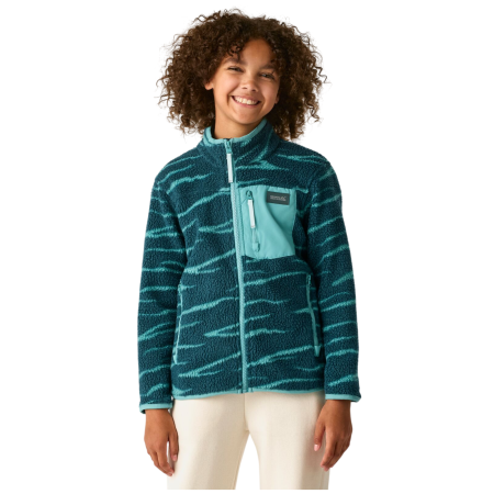 Regatta Junior Frankie Warm Fleece Mediterranea Zebra gyerek funkcionáls pulóver