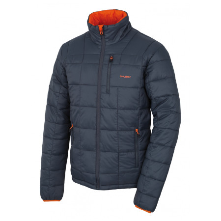 Férfi kabát Husky Nodiq M fekete/narancs