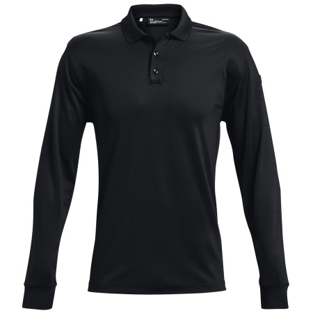 Under Armour Tac Performance Polo LS 2.0 férfi póló fekete