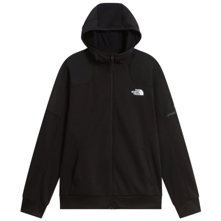 The North Face M Mountain Athletics Full Zip Fleece 2.0 férfi pulóver fekete TNF BLACK