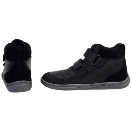 beBare 3602SA Black gyerek barefoot cipő