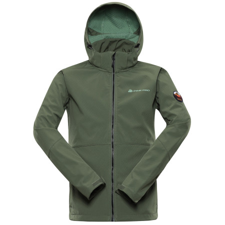 Alpine Pro Merom férfi softshell kabát zöld