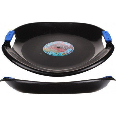 Yate Tornado Super tányér szánkó fekete