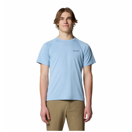 Columbia Alpine Chill™ Pro Short Sleeve Crew férfi póló világoskék Ripple Blue