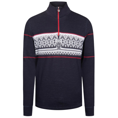 Dale of Norway Moritz Masc Basic Sweater férfi pulóver kék/fehér Navy White Raspberry