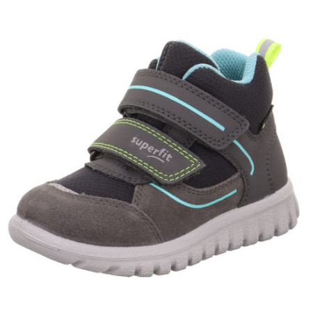 Superfit Sport7 Mini Grau/Gelb gyerek cipő szürke Grau/Gelb