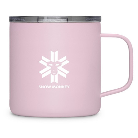 Snow Monkey Booster thermo bögre rózsaszín lila