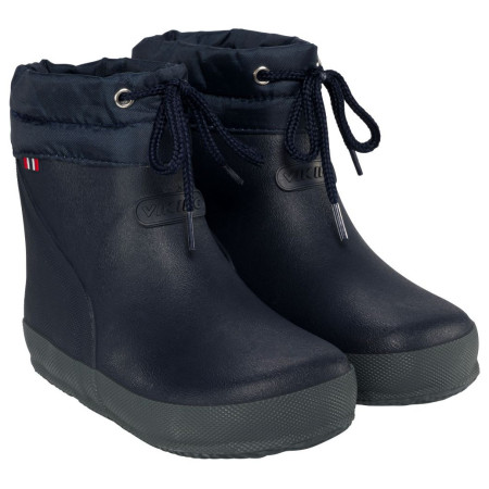 Viking Outdoor Footwear Alv Barefoot Warm Navy gyerek téli cipő