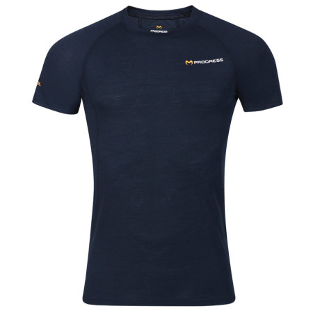 Progress MA NKR 125 férfi funkcionális póló fekete/kék černo-modrá
