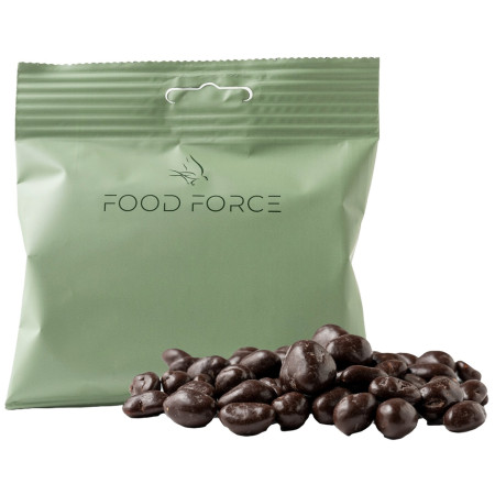 Food Force Földimogyoró étcsokoládéban, 50 g dió-keverék