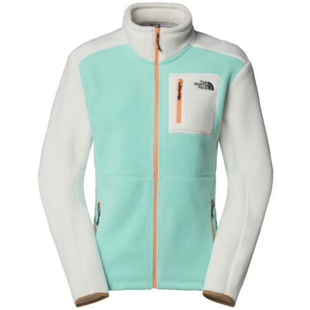 The North Face W Yumiori Full Zip női dzseki fehér/zöld Bright Foam/White Dune/