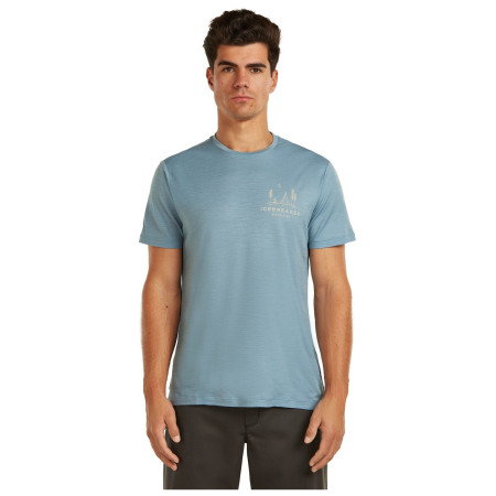 Icebreaker Men Merino 150 Tech Lite SS Tee Peaceful Pass férfi póló