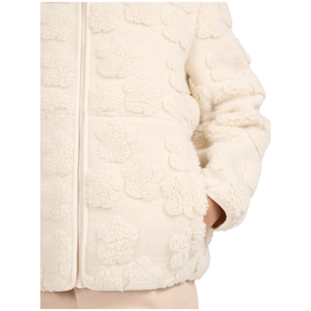 4F Fleece F494 Off White gyerek pulóver