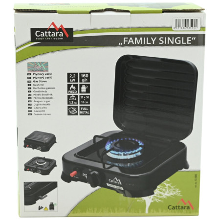 Cattara Traveler Family Single gázfőző