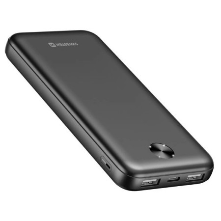 Swissten Worx Pro 10000 mAh powerbank fekete black