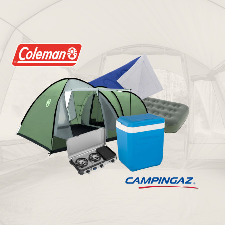 Coleman és Campingaz - dupla adag kempingezés és túrázás