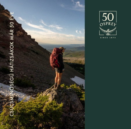 Osprey - csúcsminőségű hátizsákok már 50 éve