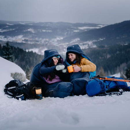 Alvás a hóban - éjszakázás ínyenceknek