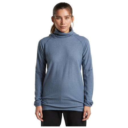 Icebreaker Wom Mer 400 RealFleece Grid Pulover Hood női pulóver