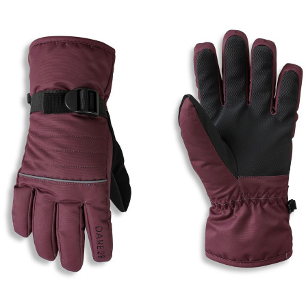 Dare 2b Glacier Glove gyerek kesztyű burgundi vörös Fig