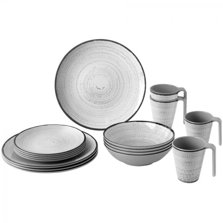 Edénykészlet Brunner Tivoli Lunch Box fehér/fekete