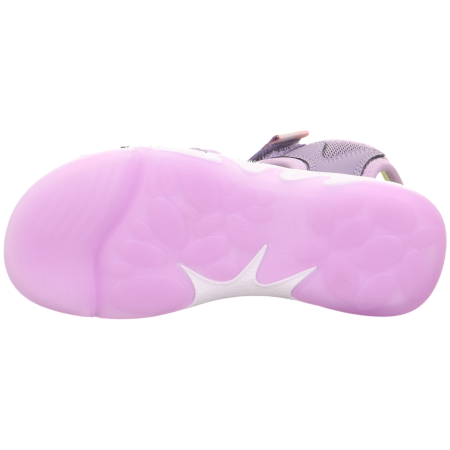 Superfit Pebbles Lila gyerek szandál