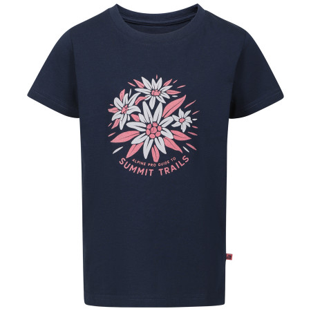 Alpine Pro Dallo 3 Moonlit Ocean gyerek póló sötétkék MOONLIT OCEAN VARIANTA PA