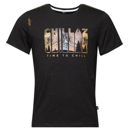 Chillaz Time to Chill férfi póló fekete black