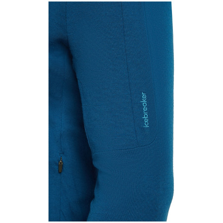 Icebreaker M Mer 260 Quantum IV LS Zip Hoodie férfi funkcionális pulóver