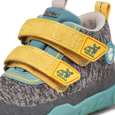 Affenzahn Low Boot Knit Happy Rhino gyerek barefoot cipő