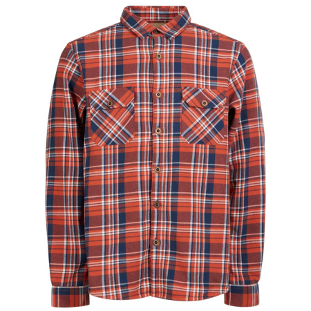 Fundango Roddy Lined Shirt férfi ing piros blood