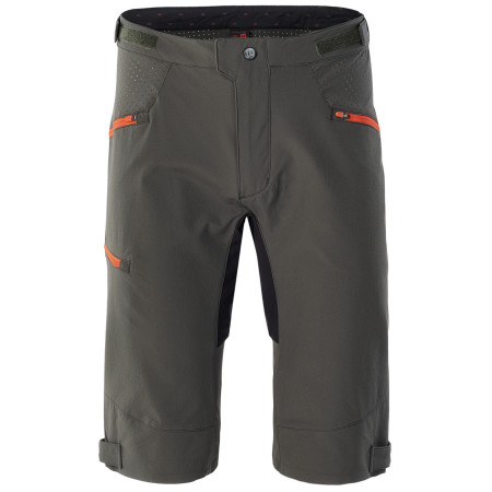 Radvik Xray Shorts GTS férfi kerékpáros nadrág szürke Forest Night/Tangarine Tango